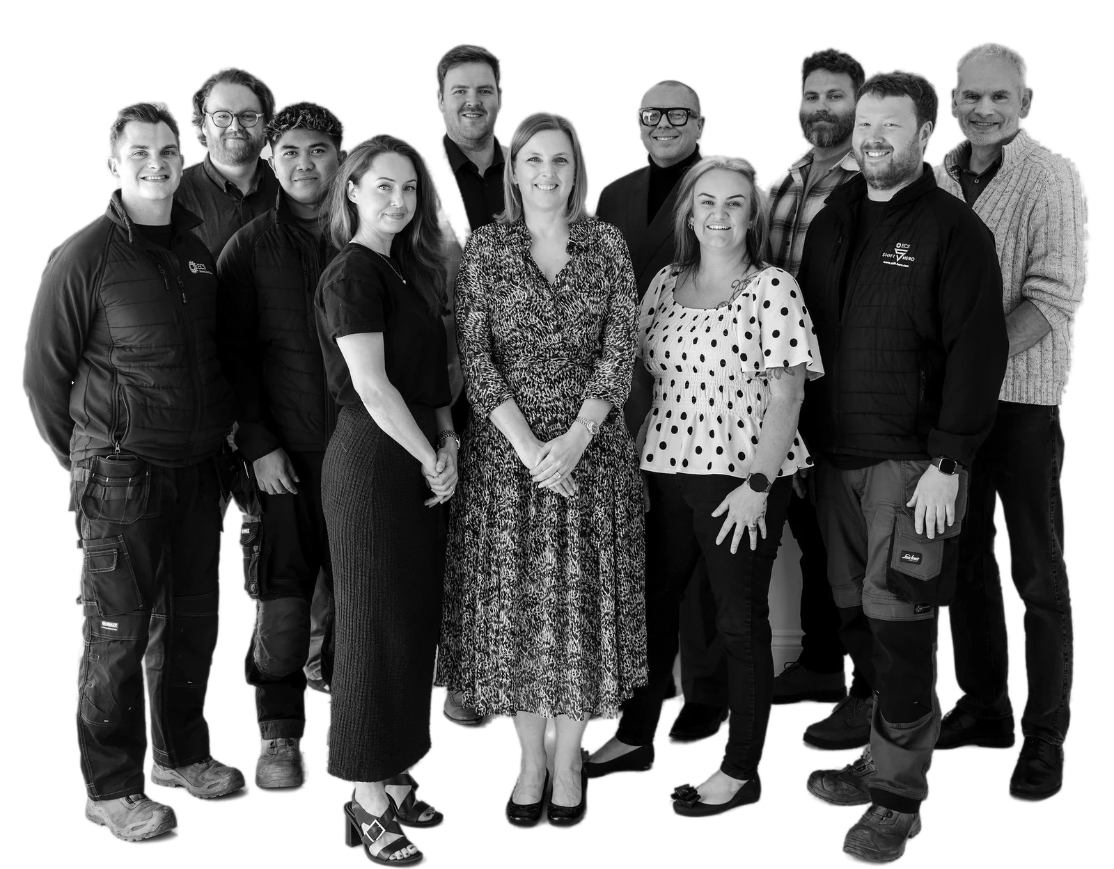 The ECS team: engineers, project delivery and support staff